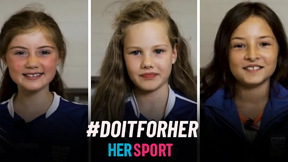 HerSport #DoItForHer Campaign for International Day of the Girl