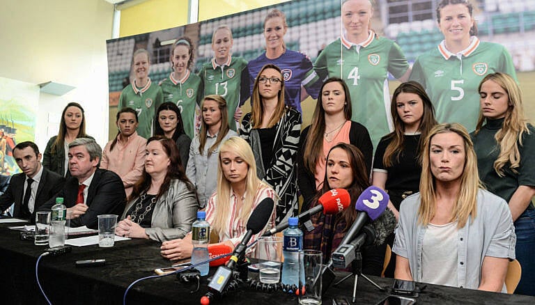 Republic of Ireland Women's National Team Press Conference