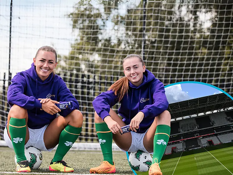 Ireland’s Katie McCabe and Abbie Larkin talk Páirc Uí Chaoimh game excitement, “fangirling” over Rhasidat Adeleke and more