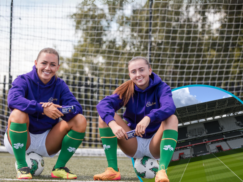 Ireland’s Katie McCabe and Abbie Larkin talk Páirc Uí Chaoimh game excitement, “fangirling” over Rhasidat Adeleke and more