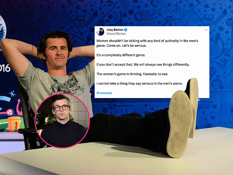 Joey Barton dismisses sexist claims and slams ‘woke agenda’ of female pundits in men’s football