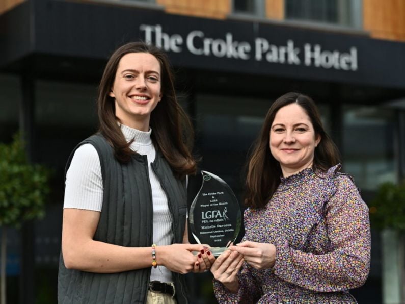 Michelle Davoren of Kilmacud Crokes is The Croke Park/LGFA Player of the Month for September