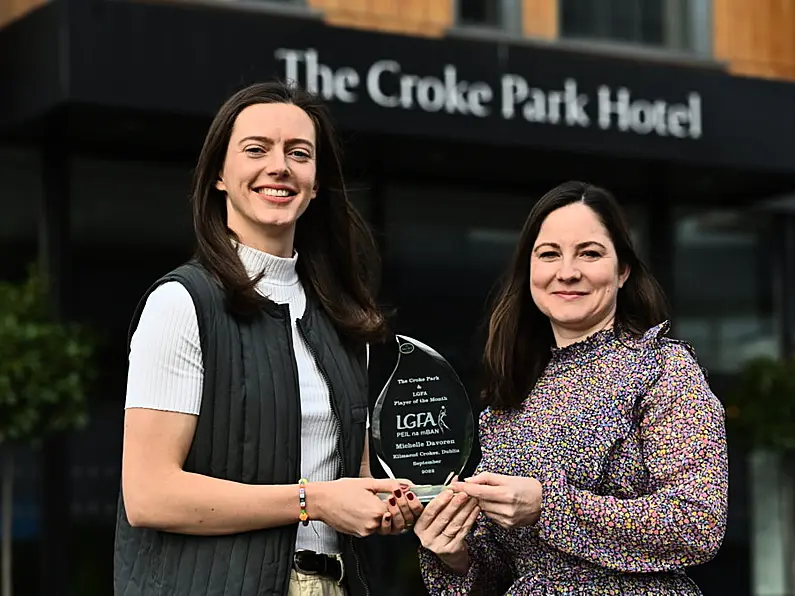 Michelle Davoren of Kilmacud Crokes is The Croke Park/LGFA Player of the Month for September