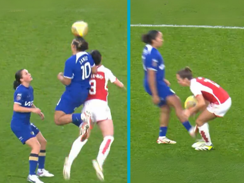 Watch: No red card for Lauren James despite apparent stamp in North London derby