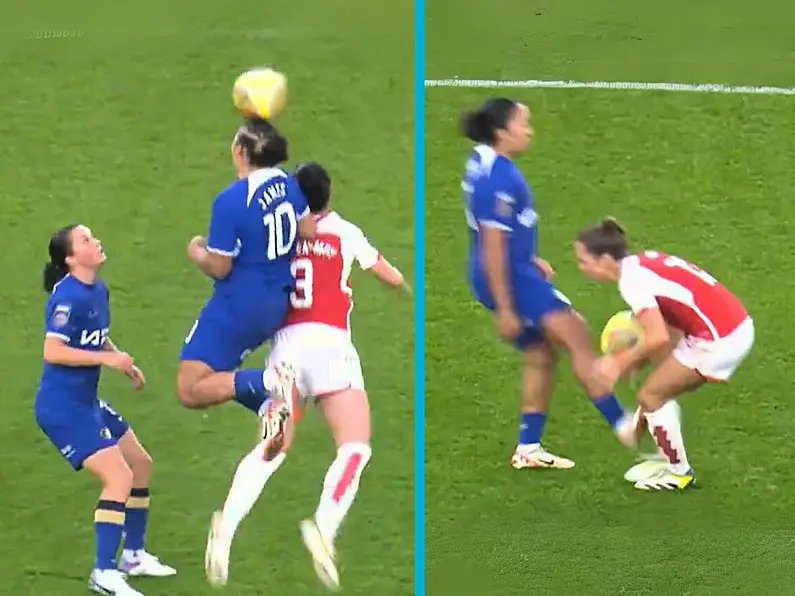 Watch: No red card for Lauren James despite apparent stamp in North London derby