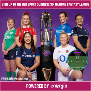 Her Sport x Energia Fantasy Rugby League