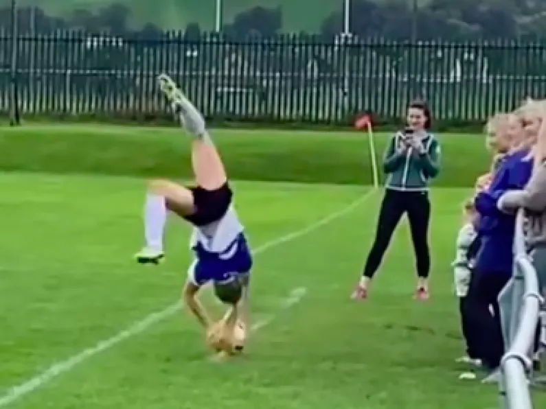 School Student Goes Viral For Creative Sideline Throw In