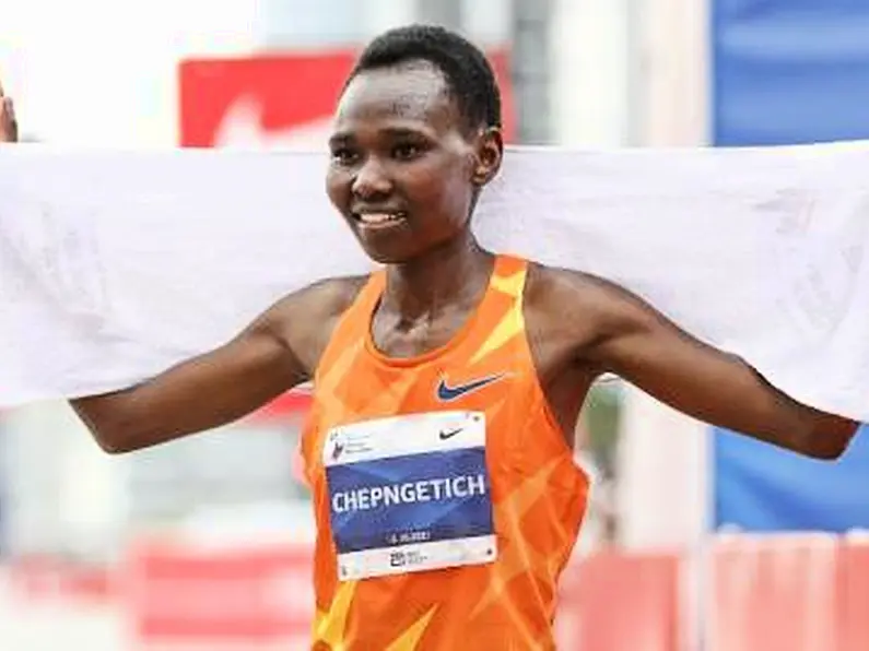 Ruth Chepngetich Misses the World Record by 14 Seconds