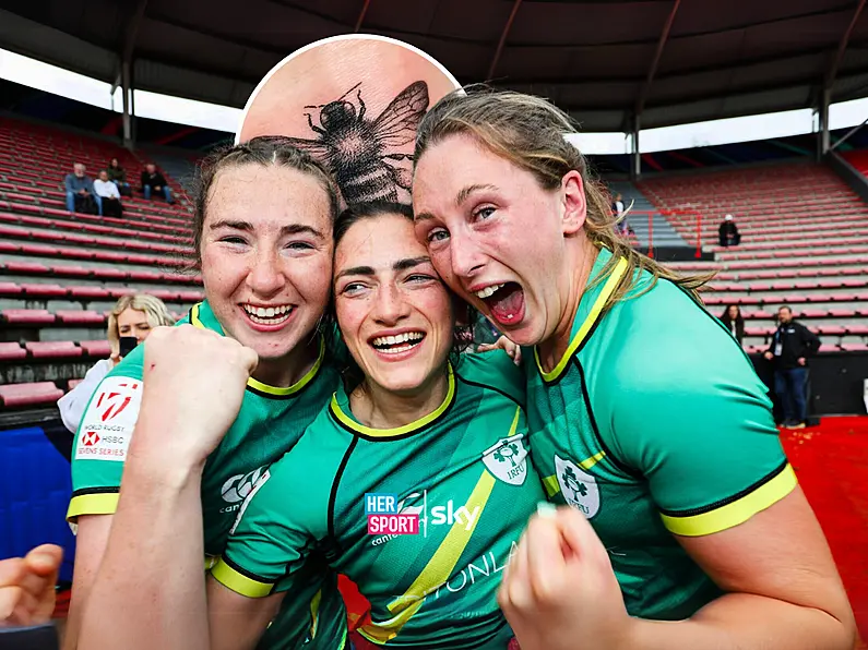 Why do the Irish women’s rugby sevens team all have this specific tattoo?