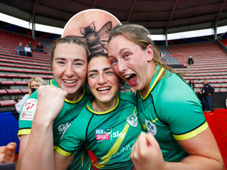 Why do the Irish women’s rugby sevens team all have this specific tattoo?