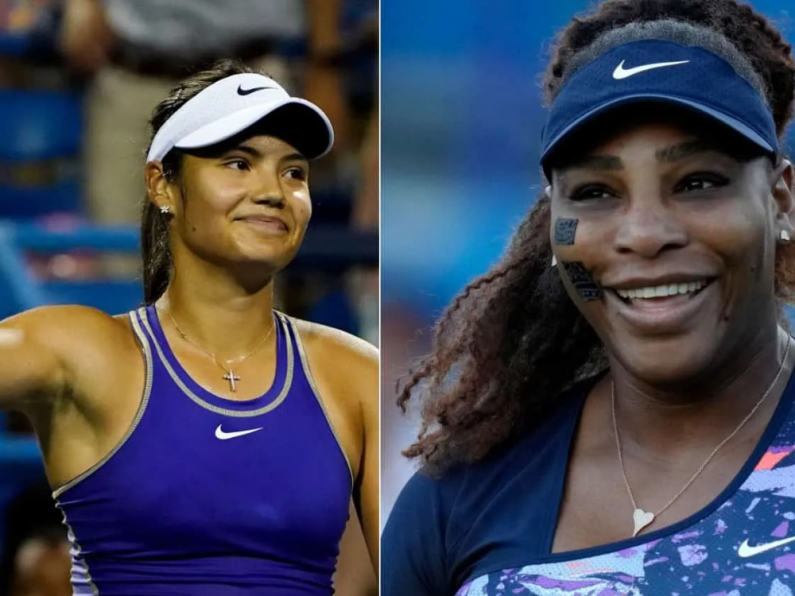 Epic showdown between Emma Raducanu and Serena Williams tonight