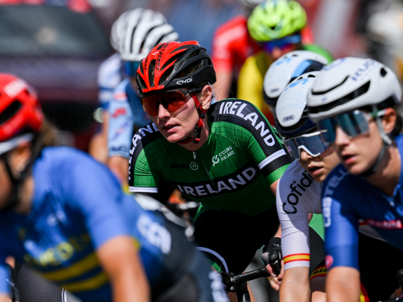 Top 30 finish for Alice Sharpe in the road race at the European Championships