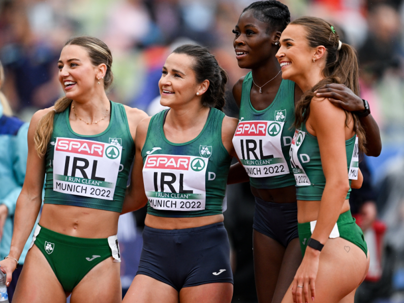 SUPERB 4X400M RELAY TEAM 6TH IN EUROPE AND SHANAHAN SMASHES THE FINAL
