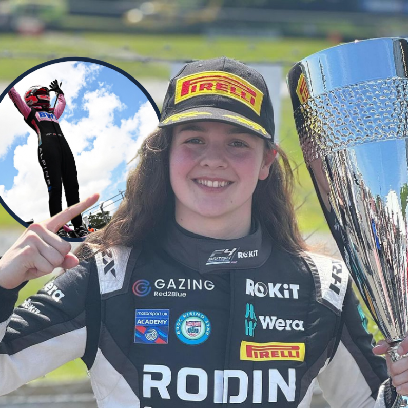 Abbi Pulling Becomes The First Female Racer To Win A Race In British F4