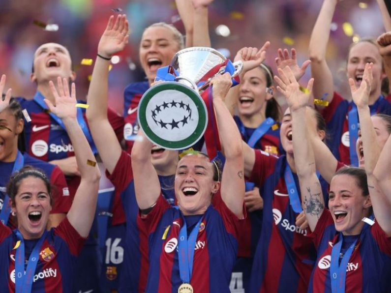 "We've won it all": Barcelona defend UWCL title against Lyon in front of record crowd