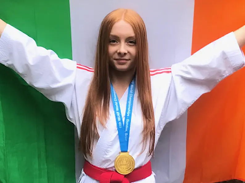 16-year-old Lily Sheeran wins gold for Ireland at WUKF World Karate Championships