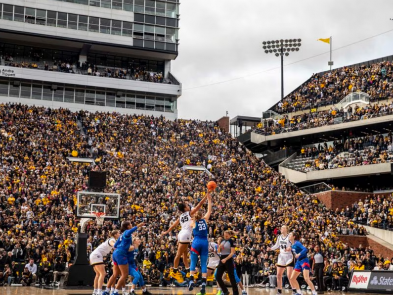 Iowa Sets Women's Basketball Attendance Record at 55,646