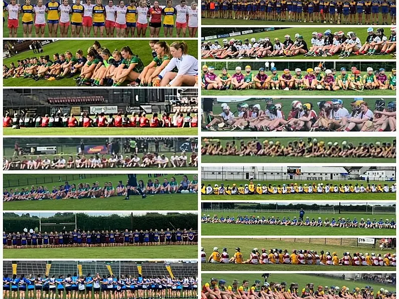 Senior Camogie And Football Players Unite In A Sit-Down Protest Prior To Championship Matches