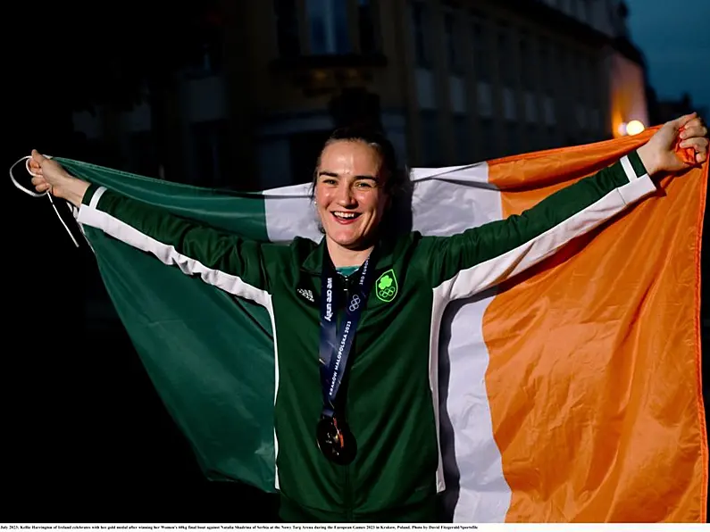 European Games Gold for Kellie Harrington, Aoife O'Rourke, and Amy Wall