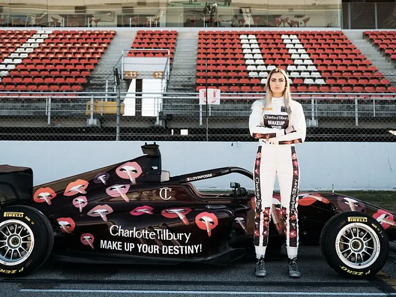 Charlotte Tilbury partners with Formula One to promote women in motorsport