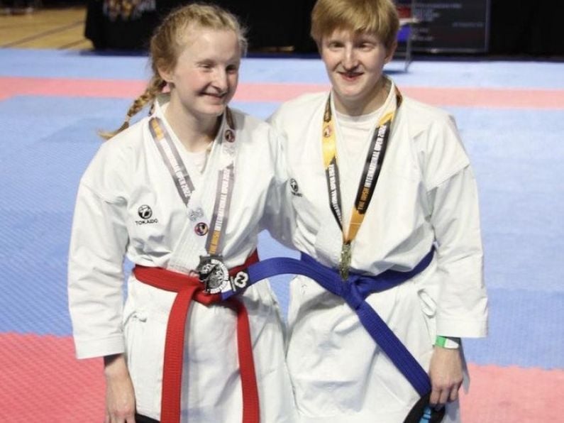 Paratriathlete Twins Win Silver and Gold in Irish Karate Open