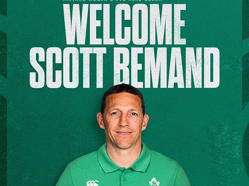 IRFU Names Scott Bemand As Ireland Women's New Head Coach