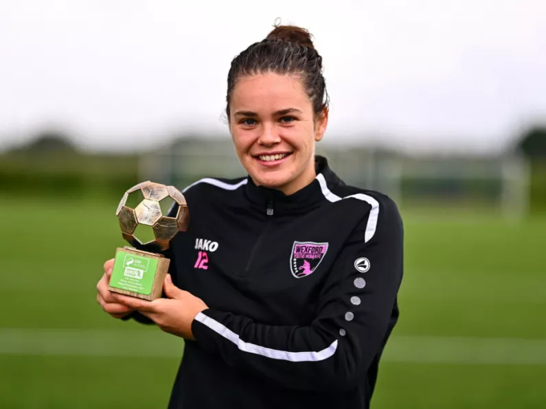 Rossiter named SSE Airtricity WNL Player of the Month for August / September