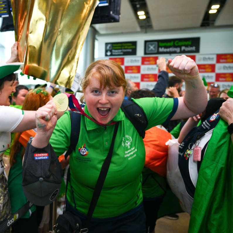 Team Ireland's Joyous Return After A Successful Special Olympics