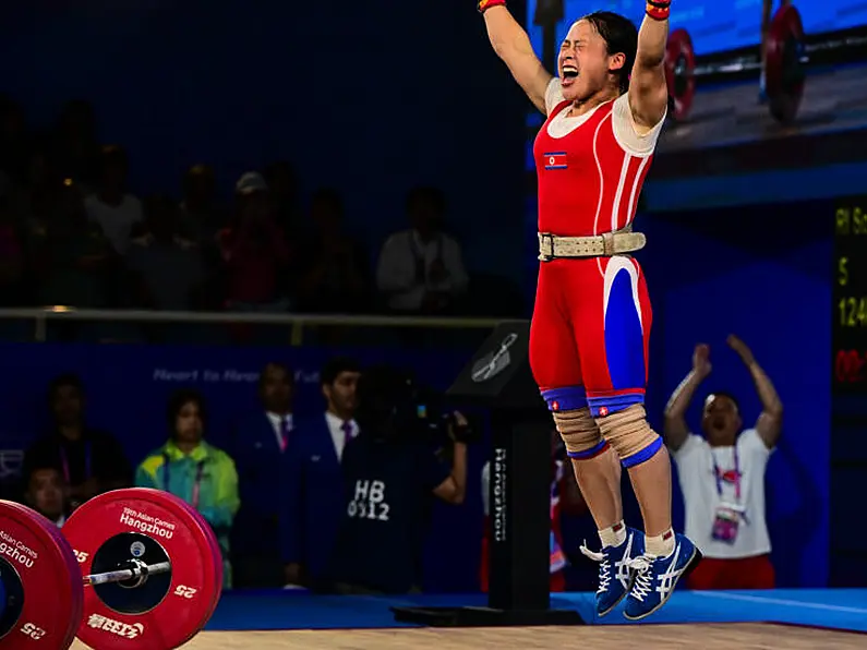 North Korea's Ri Song-gum sets world 49kg record with combined 216kg lift