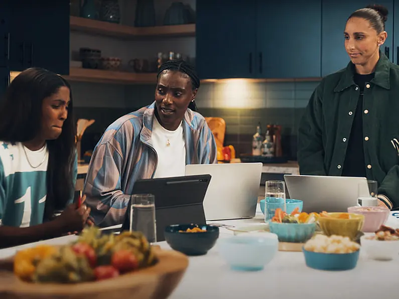 WNBA players cheer wildly for women in business in Deloitte ad