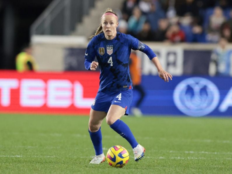 USWNT Captain Becky Sauerbrunn to miss World Cup due to foot injury