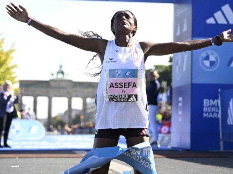 Tigist Assefa smashes world marathon record by over two minutes