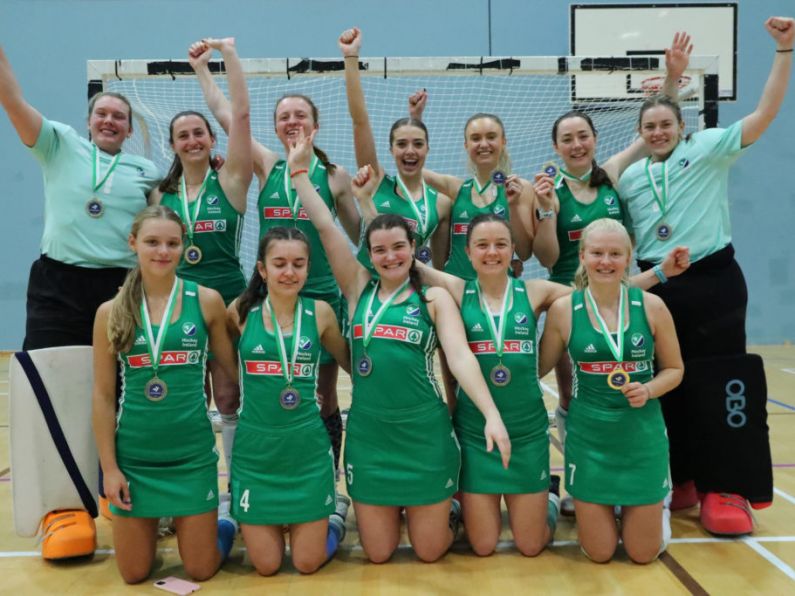 Ireland win gold and promotion at EuroHockey Indoor Championships II