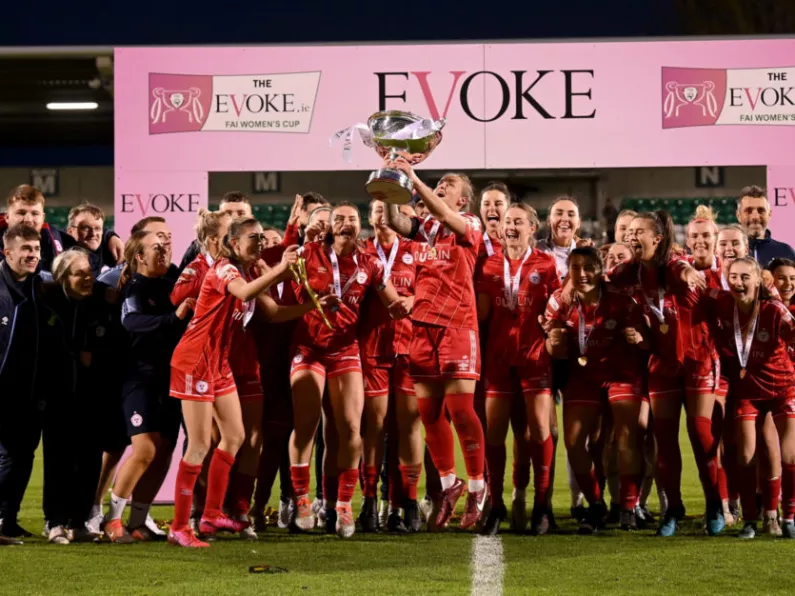 Shelbourne Win 2022 EVOKE.ie FAI Women's Cup