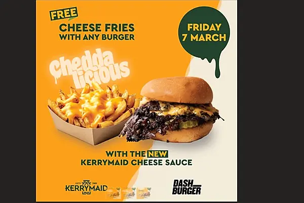 Free Cheese Fries At Dash Burger Dublin