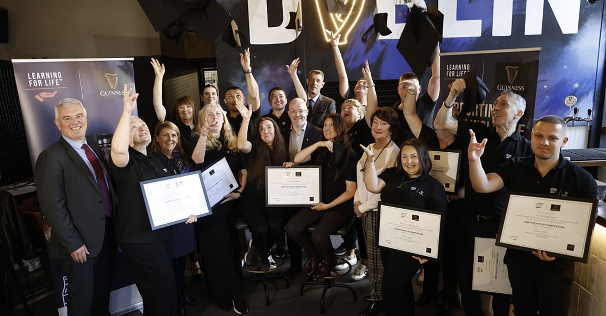 Diageo Celebrates ‘Learning For Life’ Class Of 2025 | Hospitality Ireland