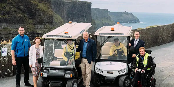 Electric Buggies Wheeled Out At Cliffs Of Moher