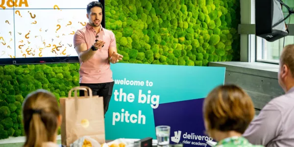 Dublin Rider And Entrepreneur Secures Thousands In Funding From Deliveroo