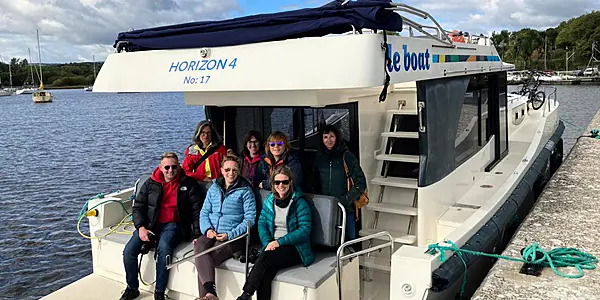 German Travel Journalists Cruise On Shannon