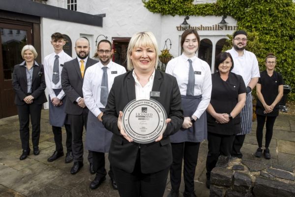 Bushmills Inn Wins Customer Service Award