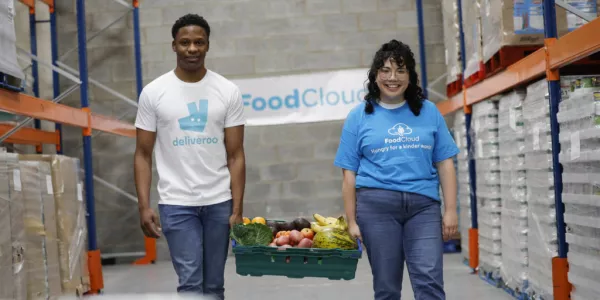 Deliveroo To Match Donations To FoodCloud This Festive Season