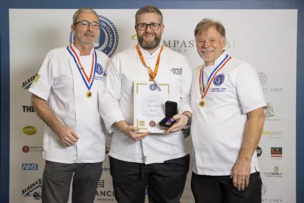 Chef Gordon Carberry Scoops Bronze At Sodexo UK&I Chef Of The Year