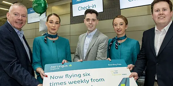 Cork Airport Welcomes New Aer Lingus Regional Service To Bristol