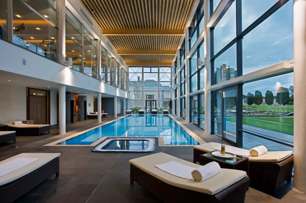 Castlemartyr Resort swimming pool.