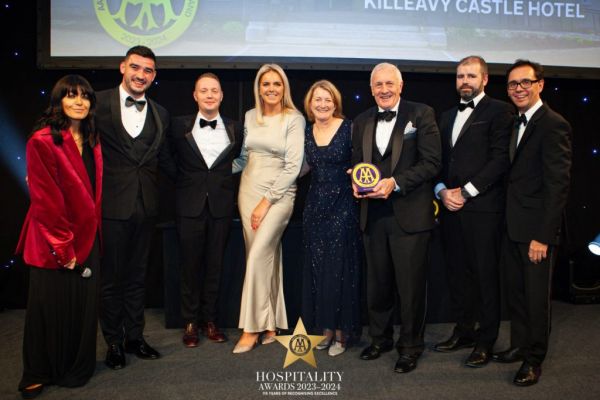 Killeavy Castle Wins Hotel Of The Year NI At AA Hospitality Awards 2023