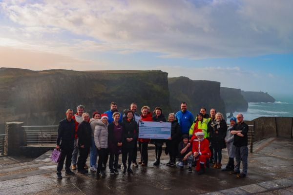 Cliffs Of Moher Experience Donates Over €3k To Charities