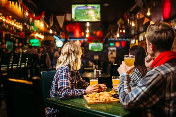 Ireland's Rugby Fans Flock To Pubs And Bars