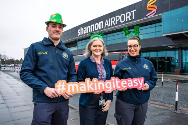 Shannon Airport Expects 30k Passengers Over St Patrick's Period