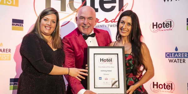 Dublin’s Ashling Hotel Named Ireland’s Best City Hotel