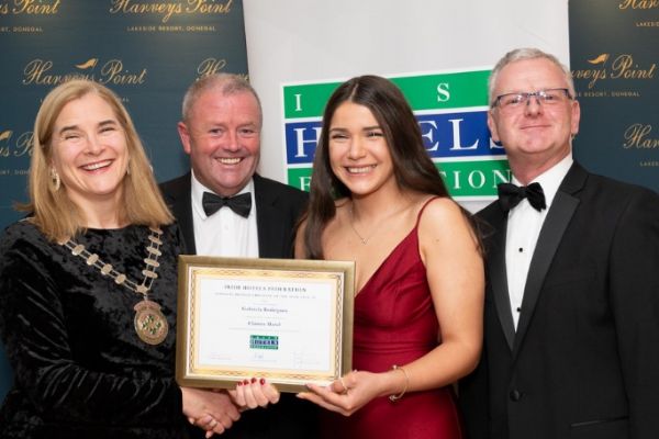 IHF Donegal Branch Awards Gabriela Rodrigues ‘Employee of the Year’